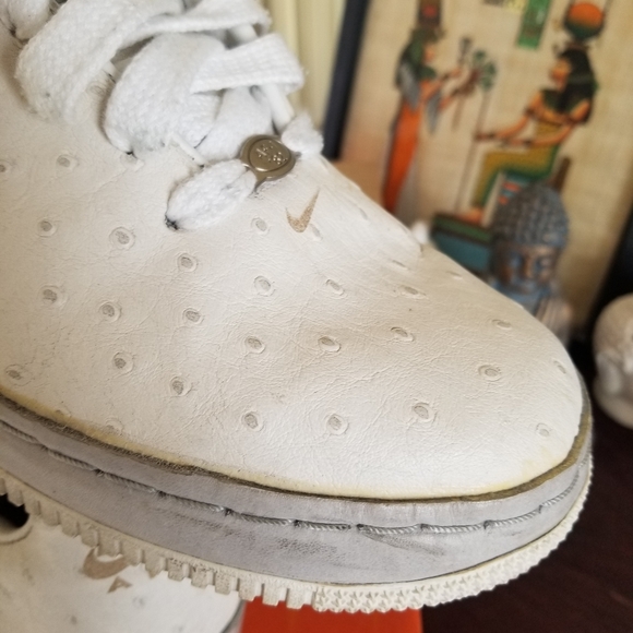 Rare vintage Nike airforce 82 Supreme ostrich shoes mens 7 - Picture 10 of 16